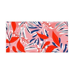 Tropical Seamless Pattern With Colorful Leaves Plants Yoga Headband by Vaneshart