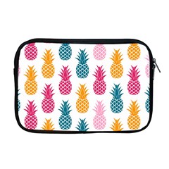 Tropic Fruit Pineapple Seamless Pattern Design Vector Illustration Apple Macbook Pro 17  Zipper Case by Vaneshart