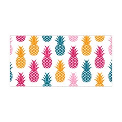 Tropic Fruit Pineapple Seamless Pattern Design Vector Illustration Yoga Headband by Vaneshart