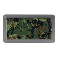 Military Background Grunge Style Memory Card Reader (mini) by Vaneshart