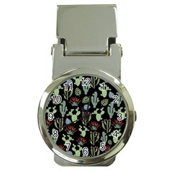 Cute Africa Seamless Pattern Money Clip Watches by Vaneshart