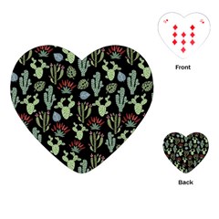 Cute Africa Seamless Pattern Playing Cards Single Design (heart) by Vaneshart