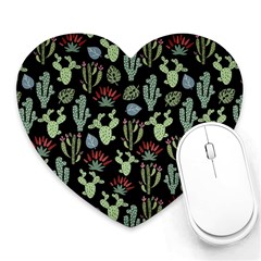 Cute Africa Seamless Pattern Heart Mousepads by Vaneshart