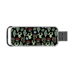 Cute Africa Seamless Pattern Portable Usb Flash (two Sides) by Vaneshart