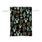 Cute Africa Seamless Pattern Lightweight Drawstring Pouch (L) Front