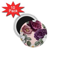 Romantic Floral Background 1 75  Magnets (10 Pack)  by Vaneshart