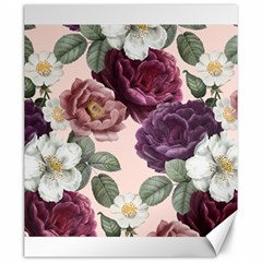 Romantic Floral Background Canvas 20  X 24  by Vaneshart