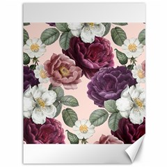 Romantic Floral Background Canvas 36  X 48  by Vaneshart