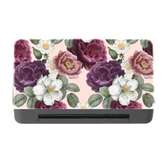 Romantic Floral Background Memory Card Reader With Cf by Vaneshart