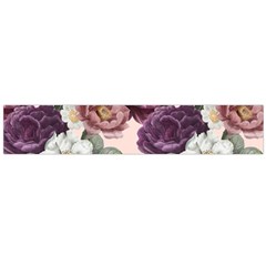 Romantic Floral Background Large Flano Scarf 