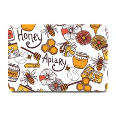 Honey Seamless Pattern Plate Mats by Vaneshart