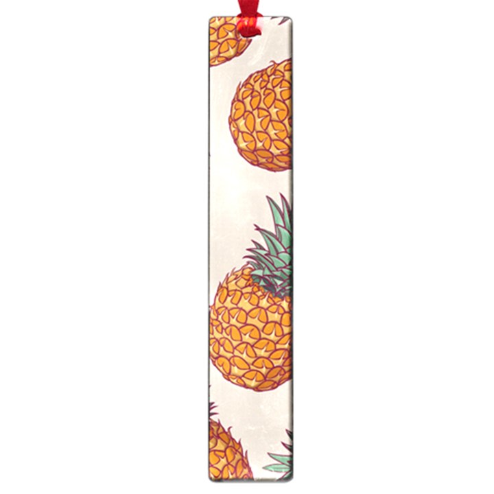 Seamless Pattern With Vector Illustrations Pineapples Large Book Marks