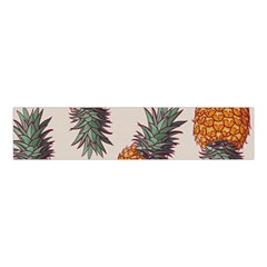 Seamless Pattern With Vector Illustrations Pineapples Velvet Scrunchie by Vaneshart