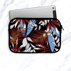 Trending Abstract Seamless Pattern With Colorful Tropical Leaves Plants Black Apple Ipad Mini Zipper Cases by Vaneshart