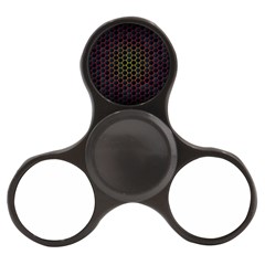 Dark Hexagon With Light Fire Background Finger Spinner by Vaneshart