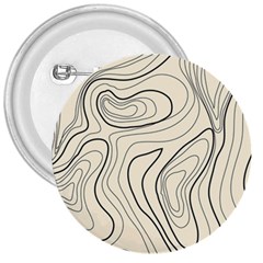 Topographic Lines Background Salmon Colour Shades 3  Buttons by Vaneshart