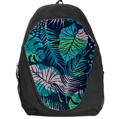 Seamless Abstract Pattern With Tropical Plants Backpack Bag by Vaneshart