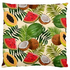 Tropical Pattern Background Standard Flano Cushion Case (two Sides) by Vaneshart