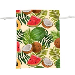 Tropical Pattern Background  Lightweight Drawstring Pouch (xl)