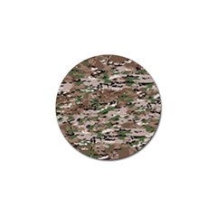 Fabric Camo Protective Golf Ball Marker by HermanTelo