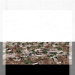 Fabric Camo Protective Rectangular Jigsaw Puzzl by HermanTelo