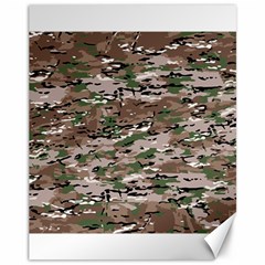 Fabric Camo Protective Canvas 11  X 14 