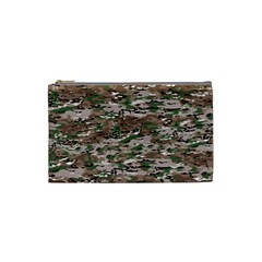 Fabric Camo Protective Cosmetic Bag (small) by HermanTelo