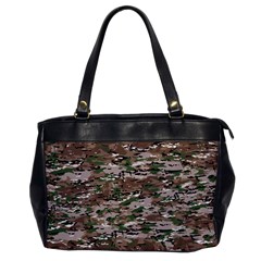 Fabric Camo Protective Oversize Office Handbag