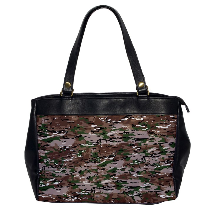 Fabric Camo Protective Oversize Office Handbag