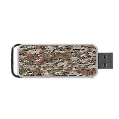 Fabric Camo Protective Portable Usb Flash (one Side)