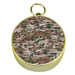 Fabric Camo Protective Gold Compasses