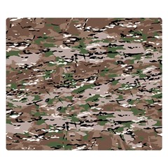 Fabric Camo Protective Double Sided Flano Blanket (small) 