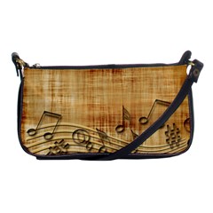 Dance Music Shoulder Clutch Bag