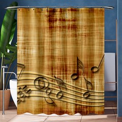 Dance Music Shower Curtain 60  x 72  (Medium) 