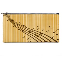 Background Music Nuts Sheet Pencil Cases