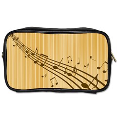 Background Music Nuts Sheet Toiletries Bag (one Side) by Mariart