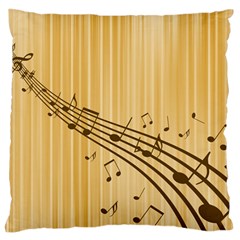 Background Music Nuts Sheet Standard Flano Cushion Case (two Sides) by Mariart