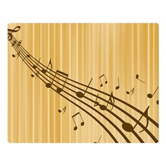 Background Music Nuts Sheet Double Sided Flano Blanket (large)  by Mariart