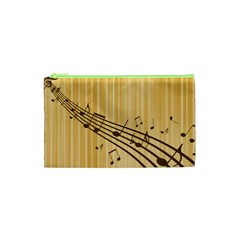 Background Music Nuts Sheet Cosmetic Bag (xs) by Mariart