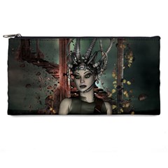 Awesome Fantasy Women With Helmet Pencil Cases by FantasyWorld7