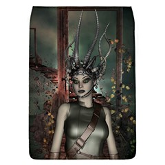 Awesome Fantasy Women With Helmet Removable Flap Cover (l) by FantasyWorld7