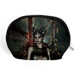 Awesome Fantasy Women With Helmet Accessory Pouch (Medium) Front