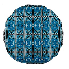 Nr 8 1 Large 18  Premium Flano Round Cushions by ArtworkByPatrick