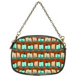 Bluegreen Pumpkins Chain Purse (Two Sides) Front