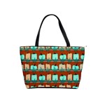 Bluegreen Pumpkins Classic Shoulder Handbag Front