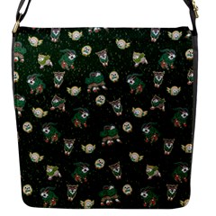 Grass Love Flap Closure Messenger Bag (s)