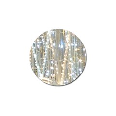 String Of Lights Christmas Festive Party Golf Ball Marker by yoursparklingshop