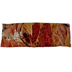 Autumn Colors Leaf Leaves Brown Red Body Pillow Case (dakimakura) by yoursparklingshop