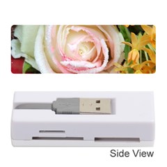 Floral Bouquet Orange Pink Rose Memory Card Reader (stick) by yoursparklingshop