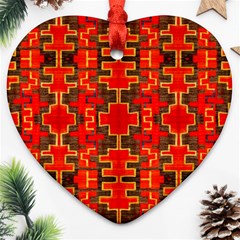 Nr 11 Heart Ornament (two Sides) by ArtworkByPatrick